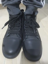 Zapatos informales de moda para hombre, botas altas, zapatillas de deporte, calzado de lujo, Blanco nuevo, otoño e invierno, 2020