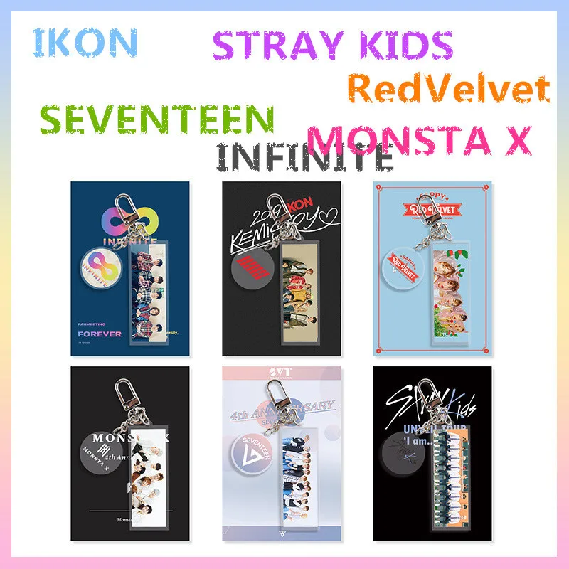 KPOP IKON MONSTA X STRAY KIDS SAPPY RED VELVET SEVENTEEN INFINITE Acrylic Keychain Keyring Charm Bag Pendant YG334
KPOP IKON MONSTA X STRAY KIDS SAPPY RED VELVET SEVENTEEN INFINITE Acrylic Keychain Keyring Charm Bag Pendant YG334