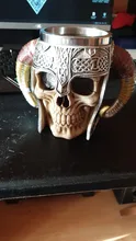 Mug Coffee-Mugs Viking Goat-Horn Tea-Cup Warrior Lord Skull Halloween-Bar Gift Beer Pit