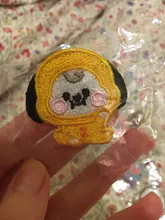 Nueva Kpop coreano Bangtan niños de dibujos animados Koala tela broches para las mujeres de arte vestidos de ropa con gorro decorar Pin 3,3 CM