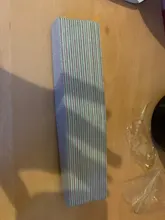 Archivo de clavo de doble lado de la lima de uñas Buffer 100/180 Trimmer de búfer en el arte de uñas Ongle de uñas arte herramienta