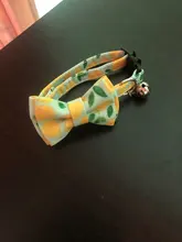 Pajarita elástica de seguridad con cascabel para perros y gatos pequeños, Collar seguro con patrón de baya, productos para mascotas, Collar para perros, suministros para mascotas