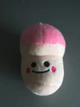 1pc para mascotas juguetes de gato, perro de peluche de juguete masticar la limpieza de los dientes adiestramiento de cachorros de mordida-baya de hueso de juguete con chirrido