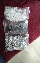 100sets Furniture Connecting Fitting Bolt Screw 6Mm Male Thread 40mm Length