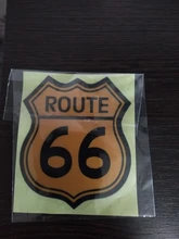 Calcomanía del casco de la motocicleta, señal de parachoques, vinilo, JDM, RV, A4, Q3, decoración automática, impermeable, PVC, Ruta 66 de EUA