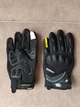 SUOMY-guante de motociclismo con pantalla táctil, de dedo completo, malla transpirable, para Motocross, MTB