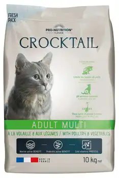 FLATAZOR CROCKTAIL ADULT MULTI POULTRY 10 KG.
FLATAZOR CROCKTAIL ADULT MULTI POULTRY 10 KG.