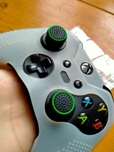 4 Pcs Silicone Analog Thumb Stick Grips Cover For Playstation 4 PS4 Pro Slim For PS3