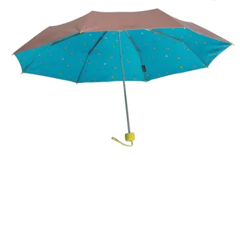 Mr Wonderful folding Umbrella yellow print inner
Mr Wonderful folding Umbrella yellow print inner