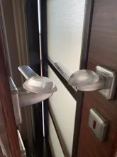 Tope de puerta de silicona redondo antigolpes, Protector creativo de manija de puerta, 4 Uds./6 uds./caja