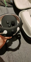 Cubierta de anillo de silicona con control táctil, correa de mano ajustable y tapas de pulgar para Oculus Quest 2 VR, accesorios protectores de mango