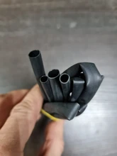 1 metro 4:1 tubo de encogimiento de calor con pegamento thermoretractile calor tubo retráctil Tubo termorretráctil diámetro 4 6 8 16 24 40 52 72