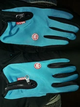 WEST BIKING-guantes de bicicleta de invierno para correr, esquí, gruesos, cálidos, con pantalla táctil, resistentes al viento, térmicos, guantes de Ciclismo de dedo completo