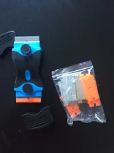 Hoja de afeitar adhesiva para coche, rascador de cerámica de vidrio para ventana, limpiador de cola, herramienta removedora, 10 Uds./20 Uds.