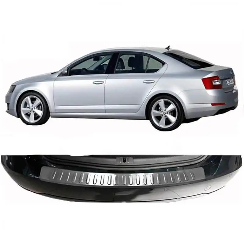 Chrome Rear Bumper Protector Sill Scratch Guard Cover Stainless Steel fits Skoda Octavia III A7 Limousine 2017-UP
Chrome Rear Bumper Protector Sill Scratch Guard Cover Stainless Steel fits Skoda Octavia III A7 Limousine 2017-UP