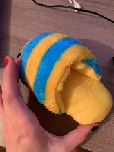 1pc Pet Dog Toys Squeak Plush Toys for Dogs Slipper Shape Dog Chew Toy Soft Plush Puppy