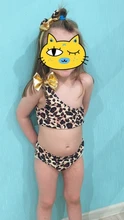 Bikini para niñas de 2 a 8 años, traje de baño para niñas, Bikinis estampados, ropa de baño Infantil 2020