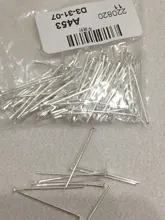 100 Uds Pines de Metal Búsqueda de joyería hacer componentes de muchos estilos Headpins Eyepins Ballpins para DIY pulseras de perlas