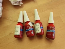 Sellador de alambre adhesivo, hilo anticorrosión, pegamento anaeróbico azul 242, 10ml, nuevo adhesivo anaeróbico