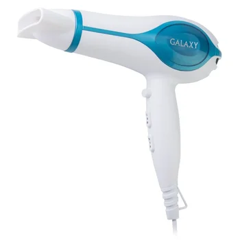 Hair dryer Galaxy GL 4327 (2200 W, professional, 2 speed air flow, 3 heat settings, cold air)
Hair dryer Galaxy GL 4327 (2200 W, professional, 2 speed air flow, 3 heat settings, cold air)