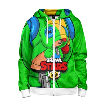 Children's sweatshirt 3D with zipper Brawl Stars Leon
Children's sweatshirt 3D with zipper Brawl Stars Leon