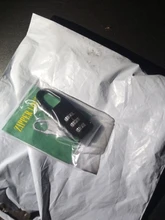 Seguridad 3 combinación de aleación de Zinc de maleta equipaje bolsa de joyería cajas de herramienta pecho código de bloqueo candado de cremallera llave candado