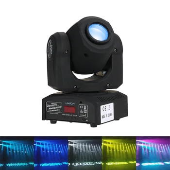 Head Moving 30W DMX512 Sound Control 9 / 11 Channels Rainbow 7 Colors Changing Light LED Stage Pattern Lamp for Disco KTV Party 
Head Moving 30W DMX512 Sound Control 9 / 11 Channels Rainbow 7 Colors Changing Light LED Stage Pattern Lamp for Disco KTV Party