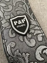 Accesorios de guitarra correa de guitarra de cuero de la PU bass Correa correa de guitarra eléctrica ajustable en relieve correa de guitarra