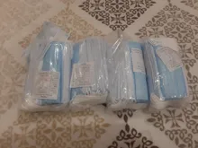 Mascarilla médica desechable, mascarilla quirúrgica de 3 capas, anticontaminación, con sujeción para las orejas, mascarilla sanitaria transpirable