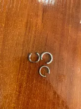 3 unids/set Clips pendiente para las mujeres Unisex minimalista cartílago conjunto de pendientes de aro de moda brazalete de oído falsificación piercing Clip en pendientes