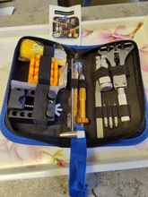 Juego de herramientas de reparación para relojería, juego de herramientas para quitar clavos de reloj