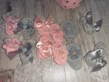 BalleenShiny-3 pares de calcetines para bebé y niñas, princesa lazo flor, cortos, de algodón suave, para regalo, gran oferta