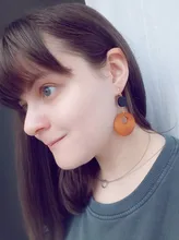 Joyería de colección de múltiples estilos para niña y mujer, aretes de Clip de hojas geométricas con personalidad creativo coreano, accesorios de moda para niña y Mujer