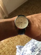 Belushi-reloj de cuarzo deportivo para hombre, cronógrafo moderno con correa de cuero, de lujo, de imitación, 2020