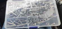 Bolt Head-Cap Assortment-Kit-Set Screw-Nut Button-Socket Metric Hexagon 304-Stainless-Steel