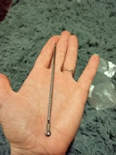 1/4 unids/pack acero inoxidable, espinillas eliminación agujas granos, acné Extractor de cabeza negra limpiador de poros de cuidado de la piel belleza herramienta