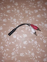 Adaptador de Audio Y vídeo estéreo, Cable doble RCA, 3,5mm, conector hembra a 2RCA, Enchufe macho, 3,5 Y, convertidor de enchufe