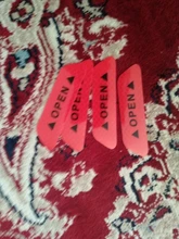 4 unids/set Puerta de coche pegatinas Universal de la seguridad advertencia Mark abierto alta reflectante cinta de la seguridad de la conducción tiras reflectantes