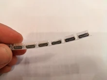 10 unids/lote tipo C 6 Pin USB SMT Socket conector USB 3,1 tipo C hembra colocación SMD DIP para diseño de PCB de alta corriente de carga