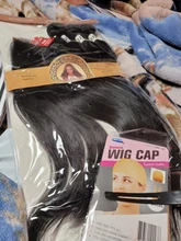 Mechones de pelo sintético con mezcla de animales, extensiones de pelo de paquete liso de seda con cierre de encaje 4x4, mezcla de cabello humano Natural Adorable 3 + 1