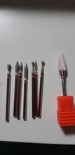 Color broca de clavo de cerámica eléctrica manicura taladros de máquina fresadora cortador de uñas manicura cortador de uñas artístico herramientas