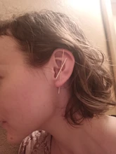 Pendientes de boda bohemios con gancho para mujer, aretes trepadores de circonia cúbica, cristal, regalo de joyería