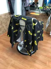 Capa de peluquería profesional para salón de peluquería, tela para barbería, bata protectora, delantal de peluquero, capas, capa para salón de belleza