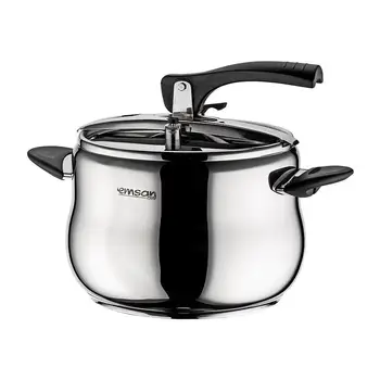 Pressure Cooker Color Stainless Steel Pressure Cooker Induction Cooker Gas Home Cooker Pressure Cooker Rings Autoclave 8 Liter
Pressure Cooker Color Stainless Steel Pressure Cooker Induction Cooker Gas Home Cooker Pressure Cooker Rings Autoclave 8 Liter
