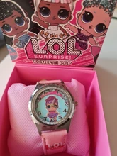Lol-reloj sorpresa Original, muñeca de dibujos animados de Anime, accesorios de juguete de cuero para niños, regalo de cumpleaños, Navidad y Halloween