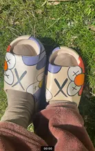 Zapatillas ligeras de lujo para amantes del coco para hombre, zapatos con grafiti para interiores, zapatillas de ocio para playa, zapatos de dibujos animados EVA, 2021