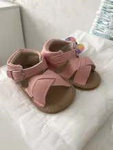 Zapatos de verano para bebé recién nacido, sandalias para niños y niñas, zapatos sólidos antideslizantes de cuero PU, zapatos transpirables de bebé de 0 a 18M, 2019
