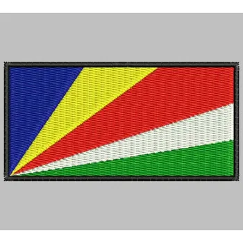 Bandera SEYCHELLES para mascarilla parche bordado Iron patch toppa ricamata gestickter patch patch brode
Bandera SEYCHELLES para mascarilla parche bordado Iron patch toppa ricamata gestickter patch patch brode