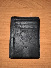 THINKTHENDO Slim RFID bloqueo billetera de cuero titular de la tarjeta de crédito monedero de dinero de caso para el caso de los hombres las mujeres 2020 bolsa de moda 11.5x8x0.5cm
