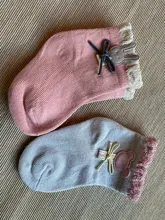 Bebé Calcetines de algodón calcetines para niños y niñas recién nacidos calcetines de dibujos animados decoración sutura deshuesada niños infantil calcetines ropa de bebé